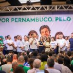 Daniel Coelho lança pré-candidatura a deputado federal com apoio de Raquel Lyra em ato no Centro de Convenções
